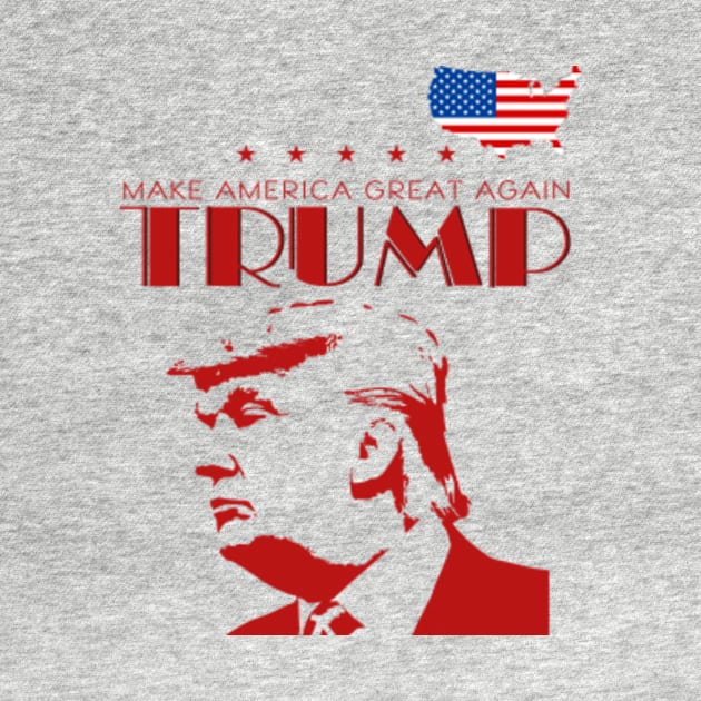 Donald Trump for President Make America Great Again T Shirt by Spring_C